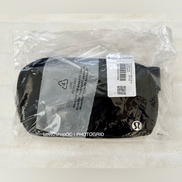 NWT Lululemon Rare Everywhere Belt Bag
Wordmark - Black and White - Picture 6 of 7